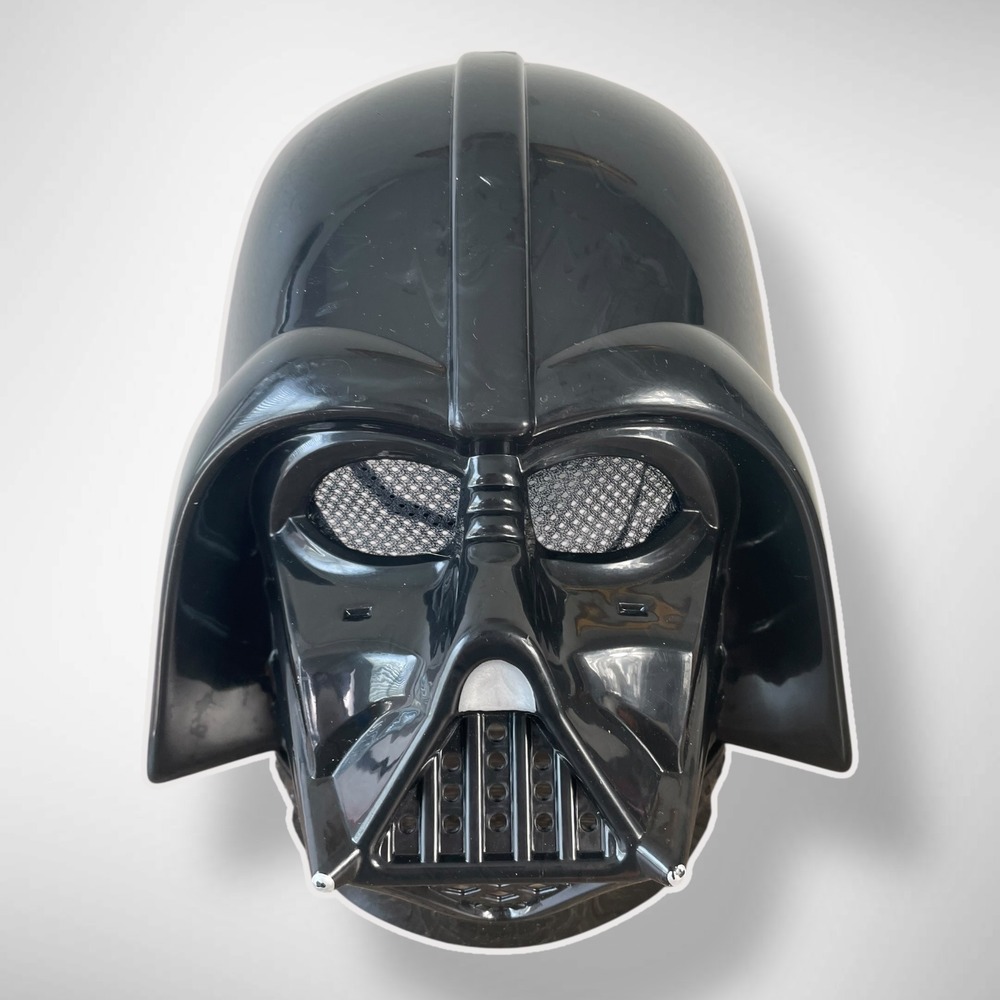 Star Wars Darth Vader‎ Mask Black Plastic Cosplay Halloween Costume Accessory